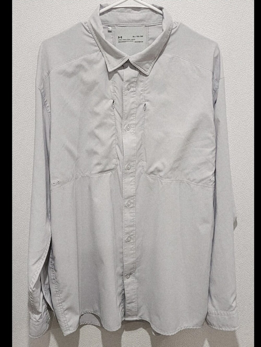 Under Armour Tide Chaser 2.0 Long Sleeve Fishing Shirt Style #1351121 Light Grey